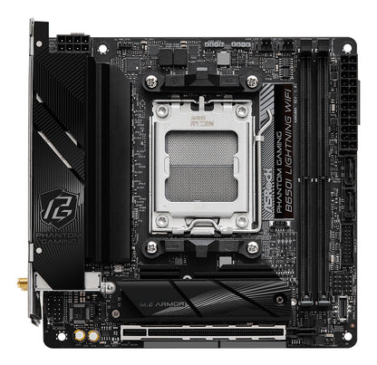 Asrock B650I Lightning WiFi AMD B650 AM5-sockel Mini-ITX