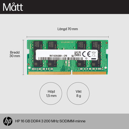 HP 16 GB DDR4 3200 SODIMM-minne