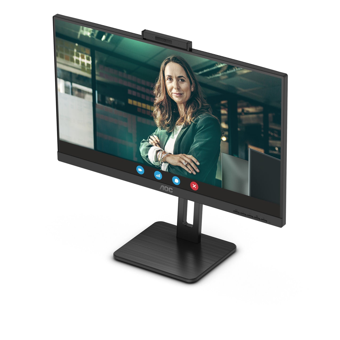 AOC Q27P3CW platta pc-skärmar 68,6 cm (27") 2560 x 1440 pixlar Quad HD LED Svart