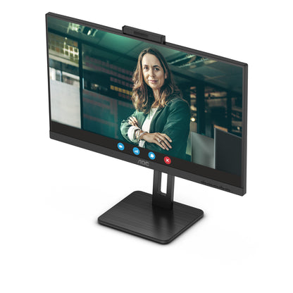 AOC Q27P3CW platta pc-skärmar 68,6 cm (27") 2560 x 1440 pixlar Quad HD LED Svart