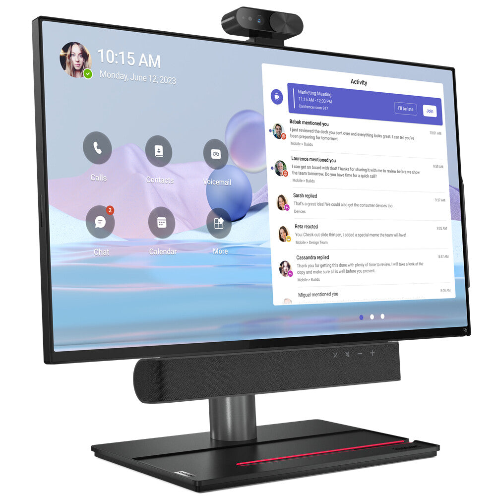 Lenovo ThinkSmart View Plus videokonferenssystem Nätverksansluten (Ethernet) Personligt videokonferenssystem