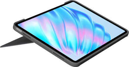 Logitech Combo Touch QWERTY Dansk, Finsk, Norsk, Svensk Smart Connector Grå