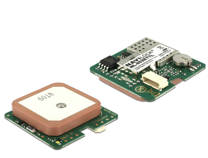 Navilock NL-852ETTL GPS-mottagare USB Brun, Grön, Vit