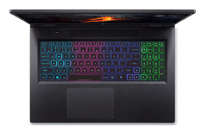 Acer Nitro 17 AN17-42-R7G8 AMD Ryzen™ 7 8845HS Bärbar dator 43,9 cm (17.3") Full HD 16 GB DDR5-SDRAM 1 TB SSD NVIDIA GeForce RTX 4060 Wi-Fi 6E (802.11ax) Windows 11 Home Svart