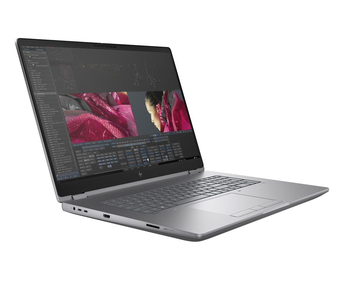 HP ZBook Fury G1i Mobile Workstation Intel Core Ultra 9 285HX Mobil arbetsstation 45,7 cm (18") WQXGA 64 GB DDR5-SDRAM 2 TB SSD NVIDIA RTX PRO 3000 Blackwell Wi-Fi 7 (802.11be) Windows 11 Pro AI Workstation, AI PC Silver