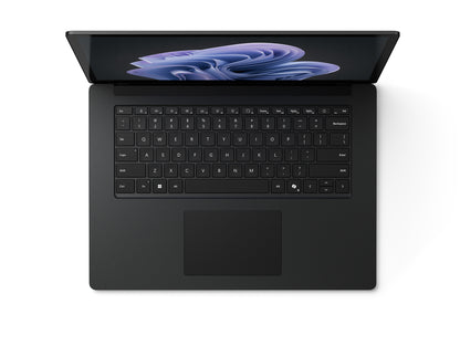 Microsoft Surface Laptop 6 Intel Core Ultra 7 165H Bärbar dator 38,1 cm (15") Pekskärm 16 GB LPDDR5x-SDRAM 512 GB SSD Wi-Fi 6E (802.11ax) Windows 11 Pro Svart
