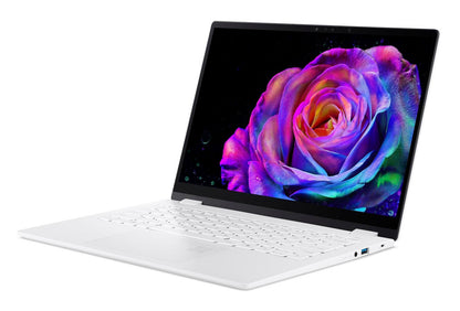 Acer Swift 14 AI SFE14-51T-94BZ Copilot+ PC Intel Core Ultra 9 288V Bärbar dator 35,6 cm (14") Pekskärm 2.8K 32 GB LPDDR5x-SDRAM 1 TB SSD Wi-Fi 7 (802.11be) Windows 11 Home tyska Vit
