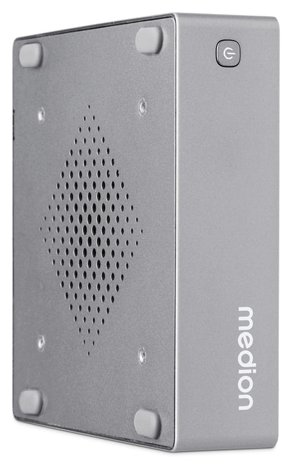MEDION S06 MD35315 Intel® Core™ i3 i3-1315U 8 GB DDR4-SDRAM 512 GB SSD Mini PC Mini-PC Silver