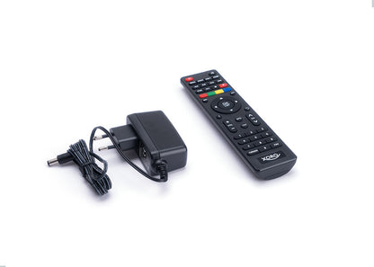 Xoro HRT 8770 Twin Kabel, Ethernet (RJ-45), Satellit 4K Ultra HD Svart