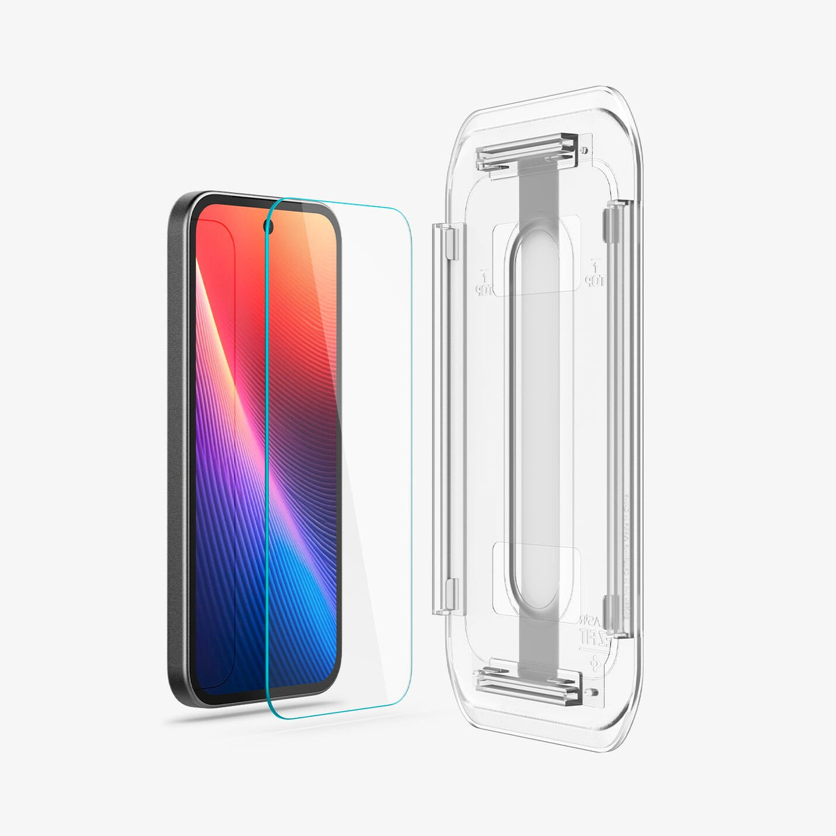 Spigen GLAS.tR EZ Fit Genomskinligt skärmskydd Google 2 styck