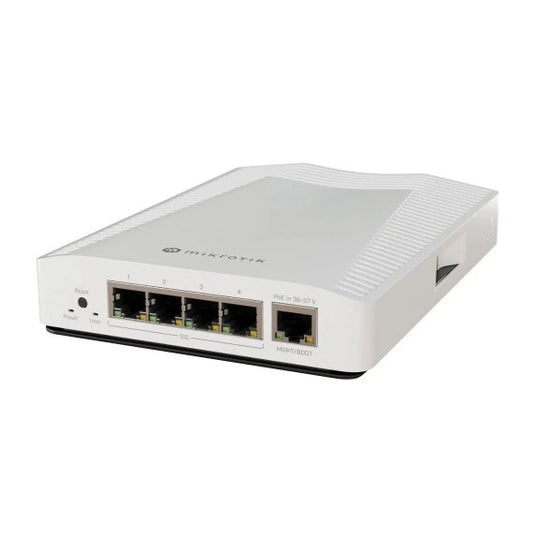 Mikrotik CRS304-4XG-IN nätverksswitchar 10G Ethernet (100/1000/10000) Strömförsörjning via Ethernet (PoE) stöd Vit