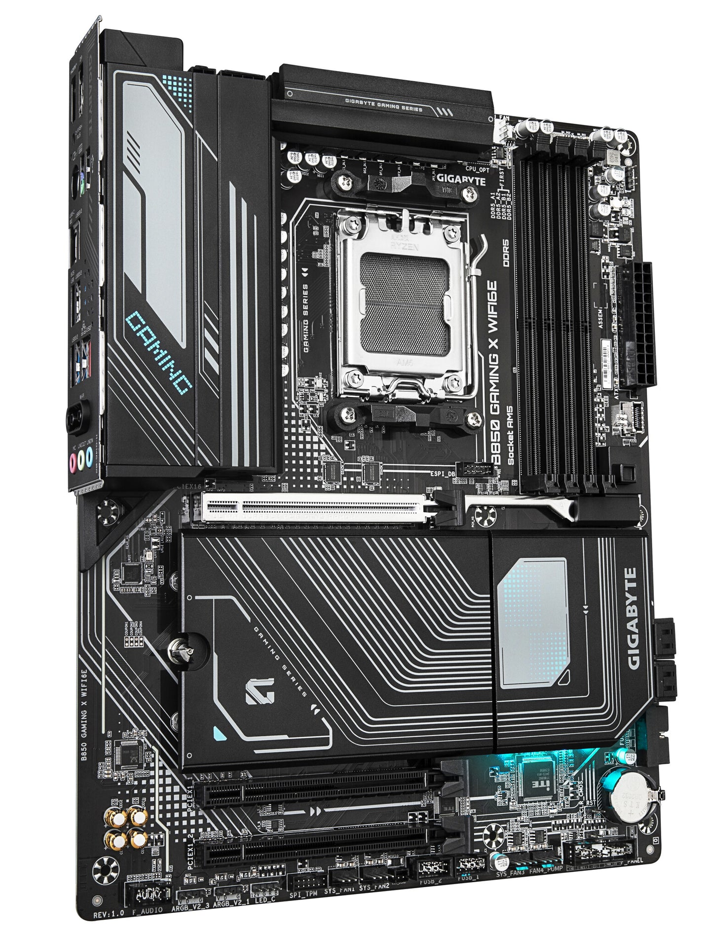 GIGABYTE B850 GAMING X WIFI6E moderkort AMD B850 AM5-sockel ATX