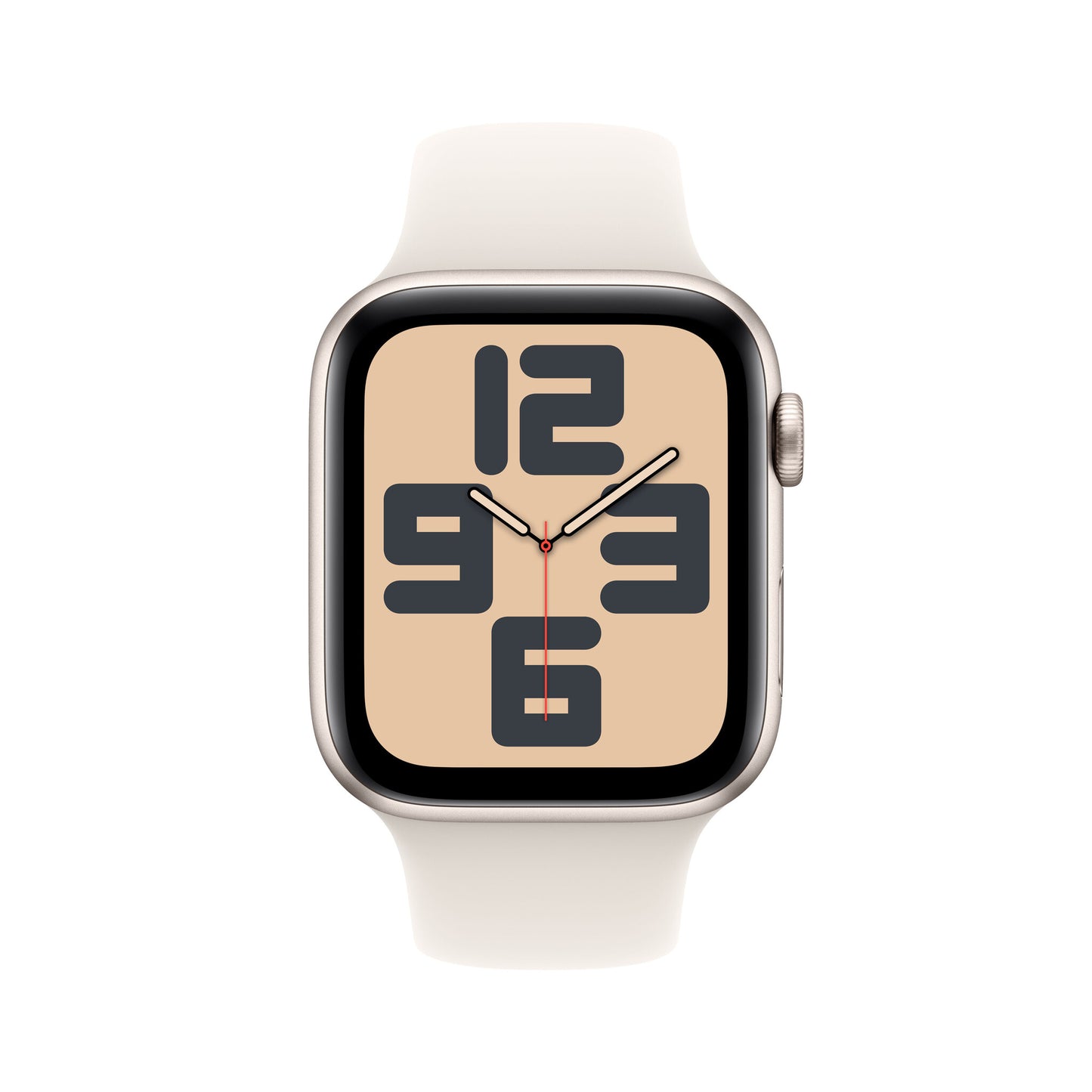 Apple Watch SE OLED 44 mm Digital 368 x 448 pixlar Pekskärm Beige Wi-Fi GPS