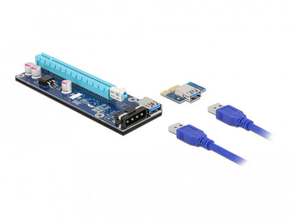 DeLOCK 41430 nätverkskort/adapters Intern PCIe, USB 3.2 Gen 1 (3.1 Gen 1)