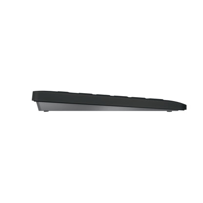 Contour Design Stream tangentbord Universal Trådlös RF + USB QWERTZ tyska Svart