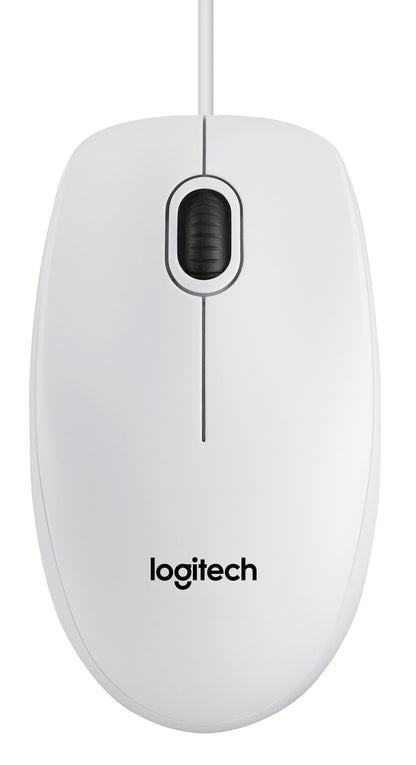 Logitech B100 Optical Usb Mouse f/ Bus datormöss Kontor Ambidextrous USB Type-A Optisk 800 DPI