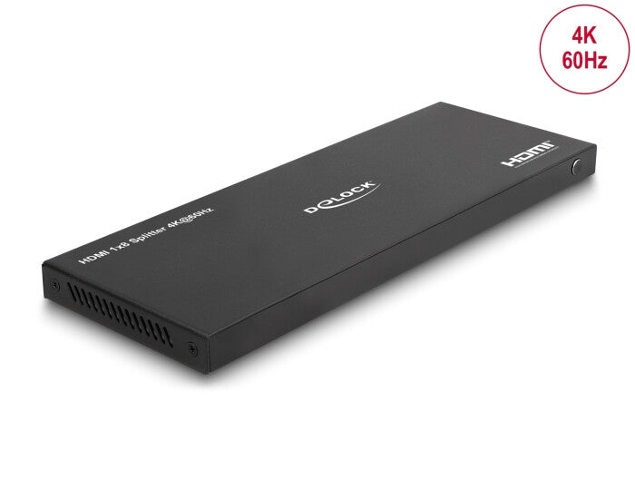 DeLOCK 18654 bilddelare HDMI 8x HDMI