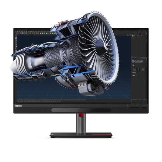 Lenovo ThinkVision 27 3D LED display 68,6 cm (27") 3840 x 2160 pixlar 4K Ultra HD Svart
