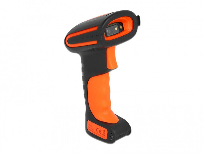 DeLOCK 90556 streckkodsläsare Handhållen steckkodsläsare 1D/2D CMOS Svart, Orange