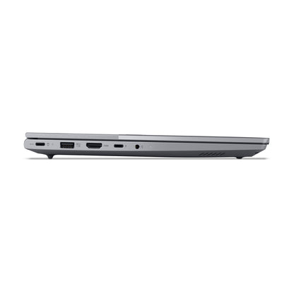 Lenovo ThinkBook 14 G8 IAL Intel Core Ultra 5 135H Bärbar dator 35,6 cm (14") WUXGA 16 GB DDR5-SDRAM 512 GB SSD Wi-Fi 6E (802.11ax) Windows 11 Pro Nordic Grå