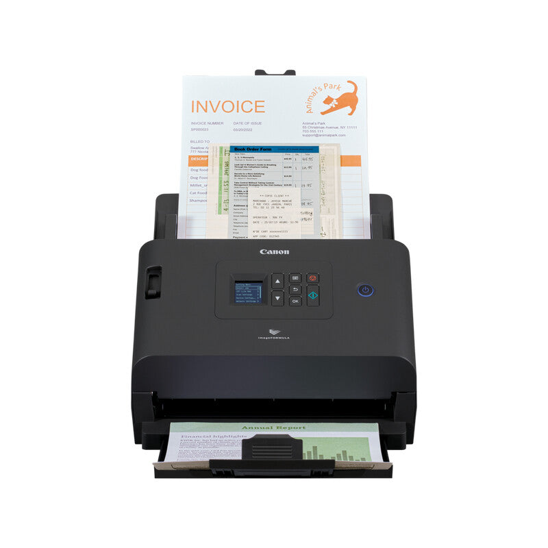 Canon imageFORMULA DR-S250N Arkmatad skanner 600 x 600 DPI A4 Svart
