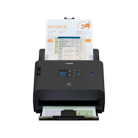 Canon imageFORMULA DR-S250N Arkmatad skanner 600 x 600 DPI A4 Svart