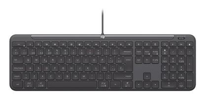 Logitech 920-013349 tangentbord Mus inkluderad Hem / Kontor USB QWERTY Amerikanskt internationellt grafit