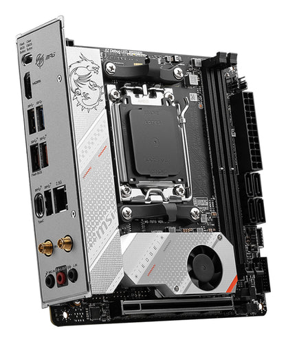 MSI MPG B650I EDGE WIFI moderkort AMD B650 AM5-sockel mini ATX