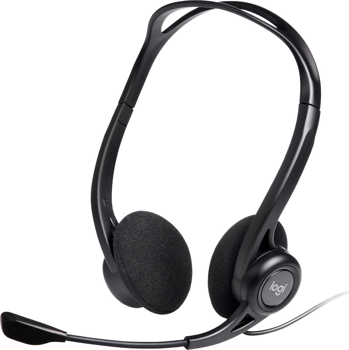 Logitech 960 Headset Kabel Huvudband Samtal/musik USB Type-A Svart