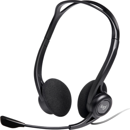 Logitech 960 Headset Kabel Huvudband Samtal/musik USB Type-A Svart