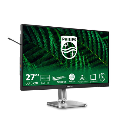 Philips 5000 series 27B2G5200/00 platta pc-skärmar 68,6 cm (27") 1920 x 1080 pixlar Full HD LCD Antracit