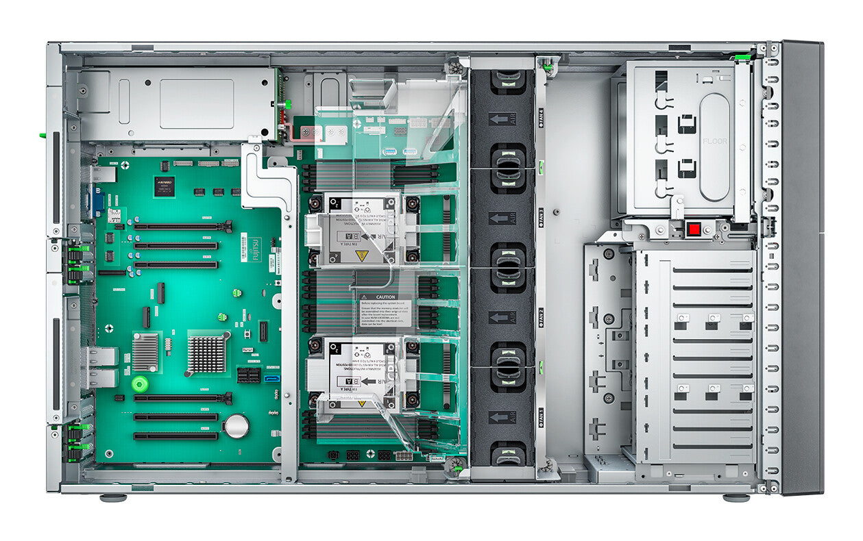 Fujitsu PRIMERGY TX2550 M7 servrar Tower Intel® Xeon® Gold 5415+ 2,9 GHz 32 GB DDR5-SDRAM 900 W