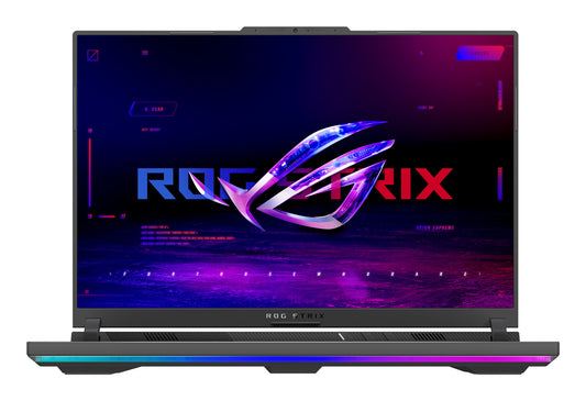 ASUS ROG Strix G16 G614PR-RV004W AMD Ryzen™ 9 8940HX Bärbar dator 40,6 cm (16") WUXGA 16 GB DDR5-SDRAM 1 TB SSD NVIDIA GeForce RTX 5070 Ti Wi-Fi 6E (802.11ax) Windows 11 Home Grå