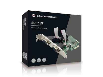 Conceptronic SRC01G nätverkskort/adapters Intern RS-232