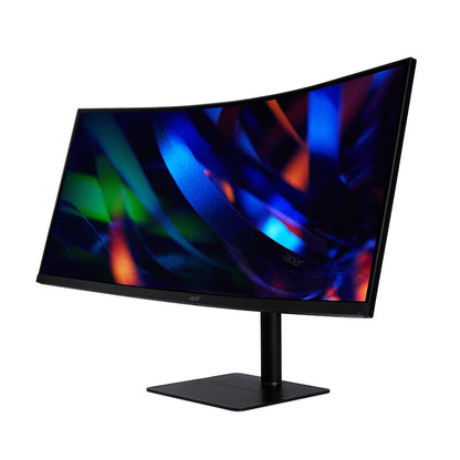 Acer CZ342CURHBMIPHUZX platta pc-skärmar 86,4 cm (34") 3440 x 1440 pixlar Quad HD LCD Svart