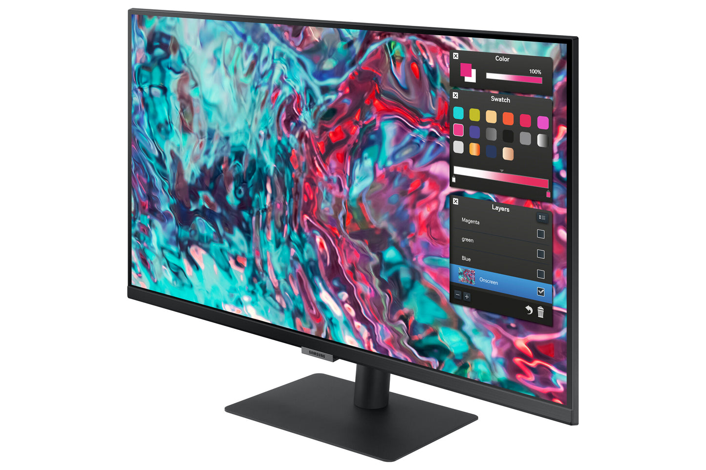Samsung S80TB LED display 68,6 cm (27") 3840 x 2160 pixlar 4K Ultra HD Svart