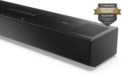 Sharp HT-SB700 soundbar-högtalare Svart 2.0.2 kanaler 140 W