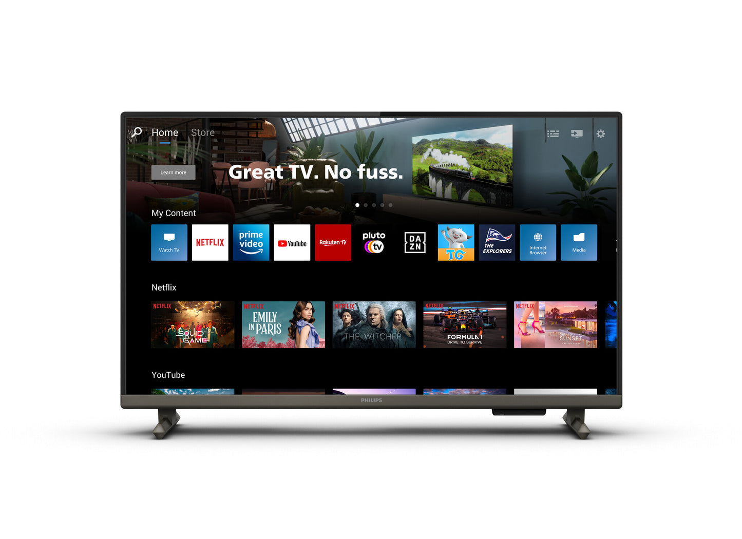 Philips LED 24PHS6808 HD-TV Philips LED HD-TV