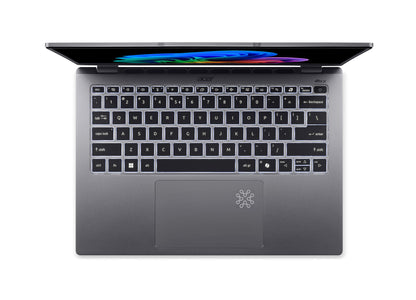 Acer Swift Go 14 AI SFG14-64-R4DG AMD Ryzen AI 7 PRO 350 Bärbar dator 35,6 cm (14") WUXGA 32 GB LPDDR5x-SDRAM 1 TB SSD Wi-Fi 7 (802.11be) Windows 11 Home tyska Silver