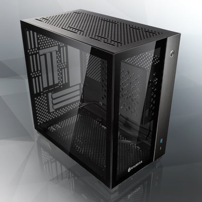 RAIJINTEK PAEAN Mini Mini Tower Svart