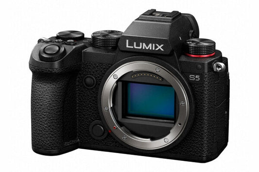 Panasonic Lumix S5 MILC-hus 24,2 MP CMOS 6000 x 4000 pixlar Svart