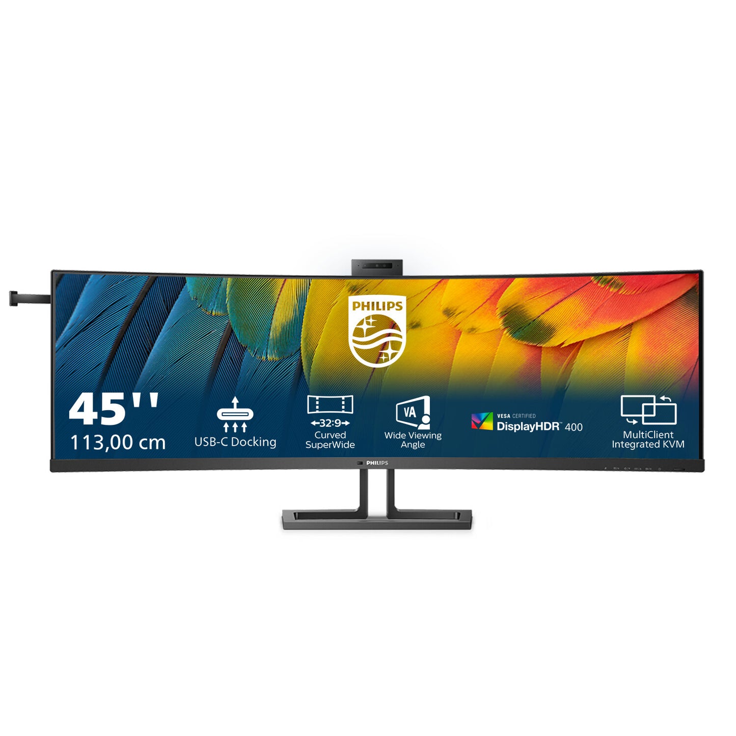 Philips 6000 series 45B1U6900CH/00 LED display 113 cm (44.5") 5120 x 1440 pixlar UltraWide Dual Quad HD Svart