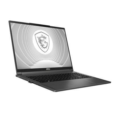 MSI CreatorPro 16 AI Studio A1VMG-066 Intel Core Ultra 9 185H Mobil arbetsstation 40,6 cm (16") WQUXGA 64 GB DDR5-SDRAM 2 TB SSD NVIDIA RTX 5000 Ada Wi-Fi 7 (802.11be) Windows 11 Pro Svart