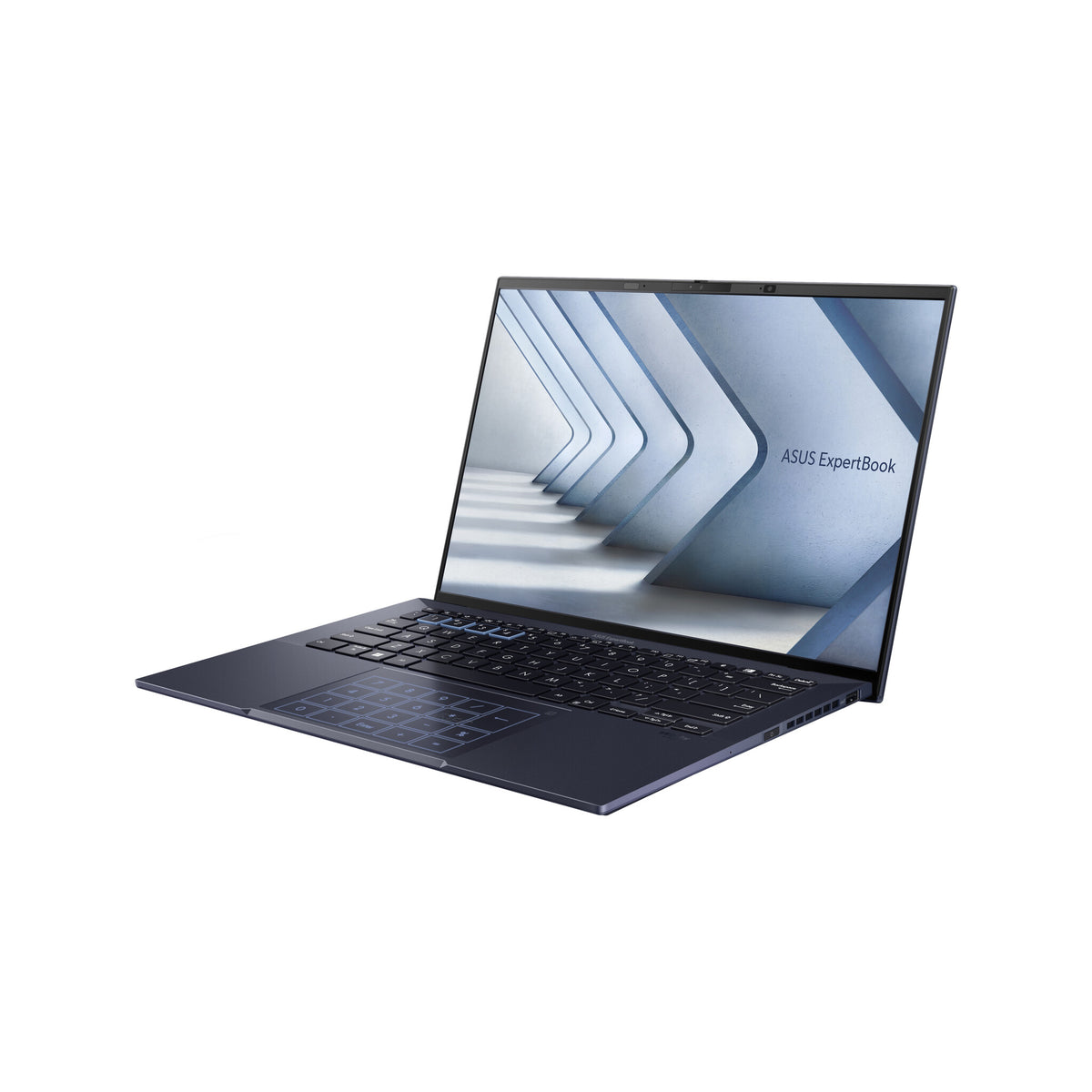 ASUS ExpertBook B9 OLED B9403CVAR-PP1735X Intel Core 7 150U Bärbar dator 35,6 cm (14") WQXGA+ 16 GB LPDDR5x-SDRAM 512 GB SSD Wi-Fi 6E (802.11ax) Windows 11 Pro tyska Svart