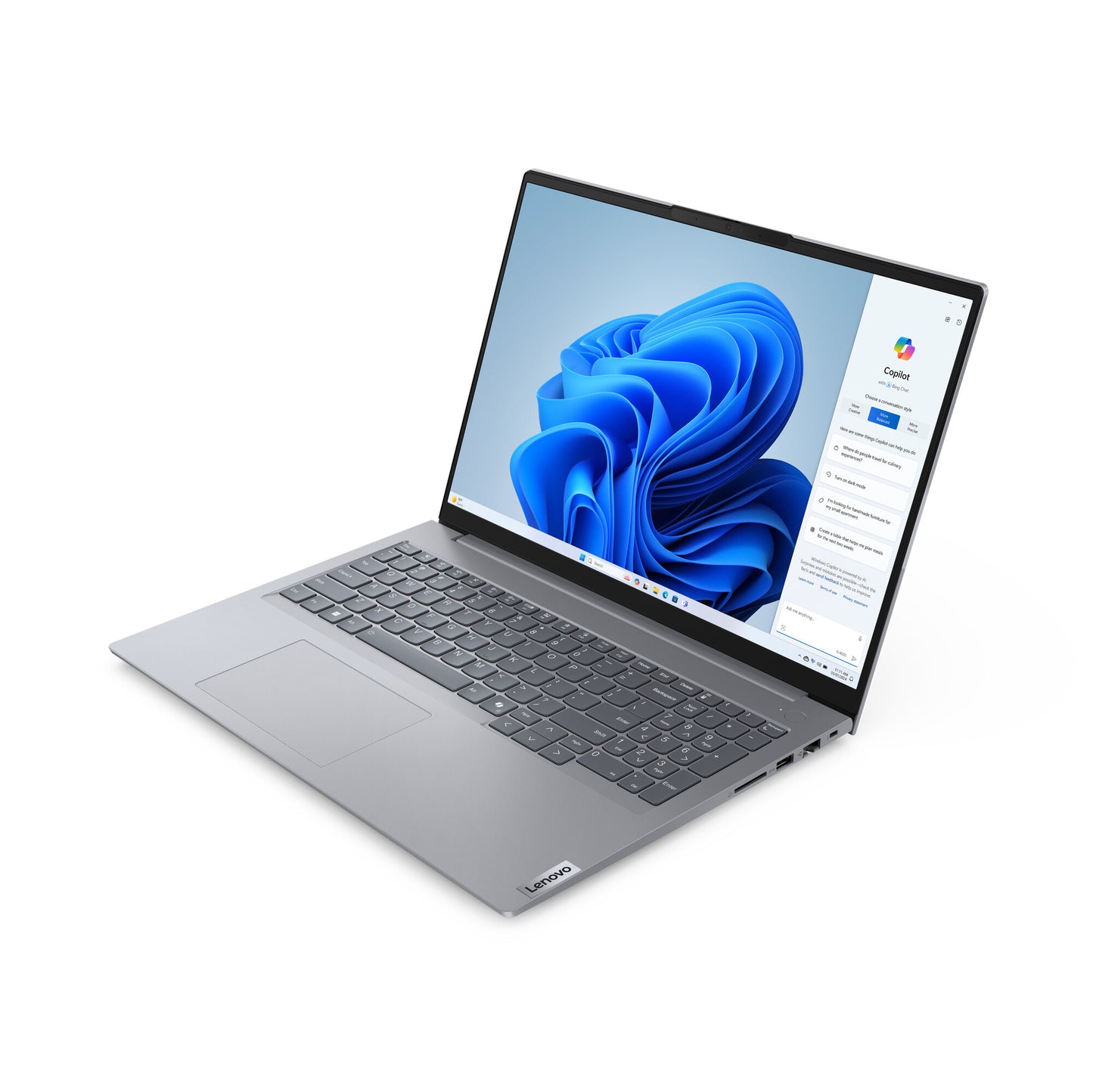 Lenovo ThinkBook 16 G7 ARP AMD Ryzen™ 5 7535HS Bärbar dator 40,6 cm (16") WUXGA 16 GB DDR5-SDRAM 512 GB SSD Wi-Fi 6E (802.11ax) Windows 11 Pro Engelsk Grå