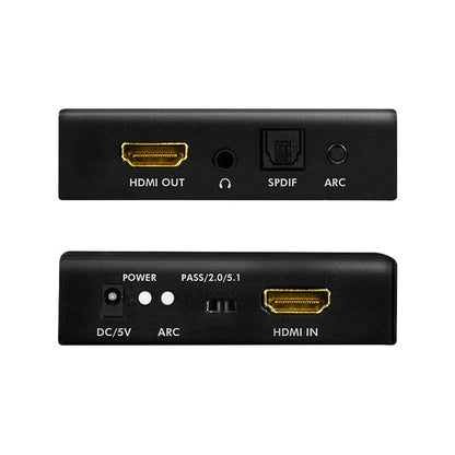 LogiLink HD0055 ljudomvandlare Svart