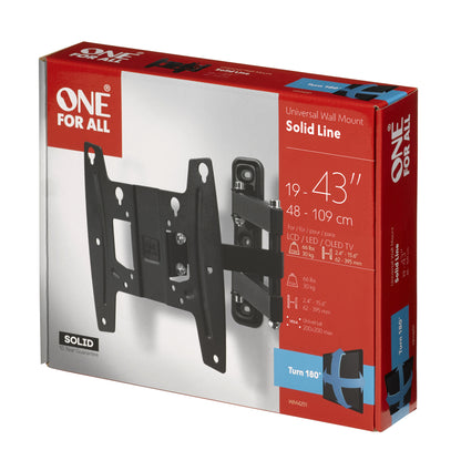 One For All WM4251 109,2 cm (43") Svart