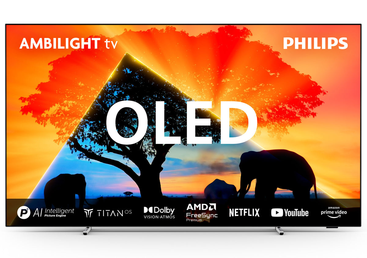 Philips 55OLED769/12 TV-apparat 139,7 cm (55") 4K Ultra HD Smart-TV Wi-Fi Metallisk