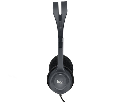 Logitech 981-000593 hörlur och headset Kabel Huvudband Kontor/callcenter Svart