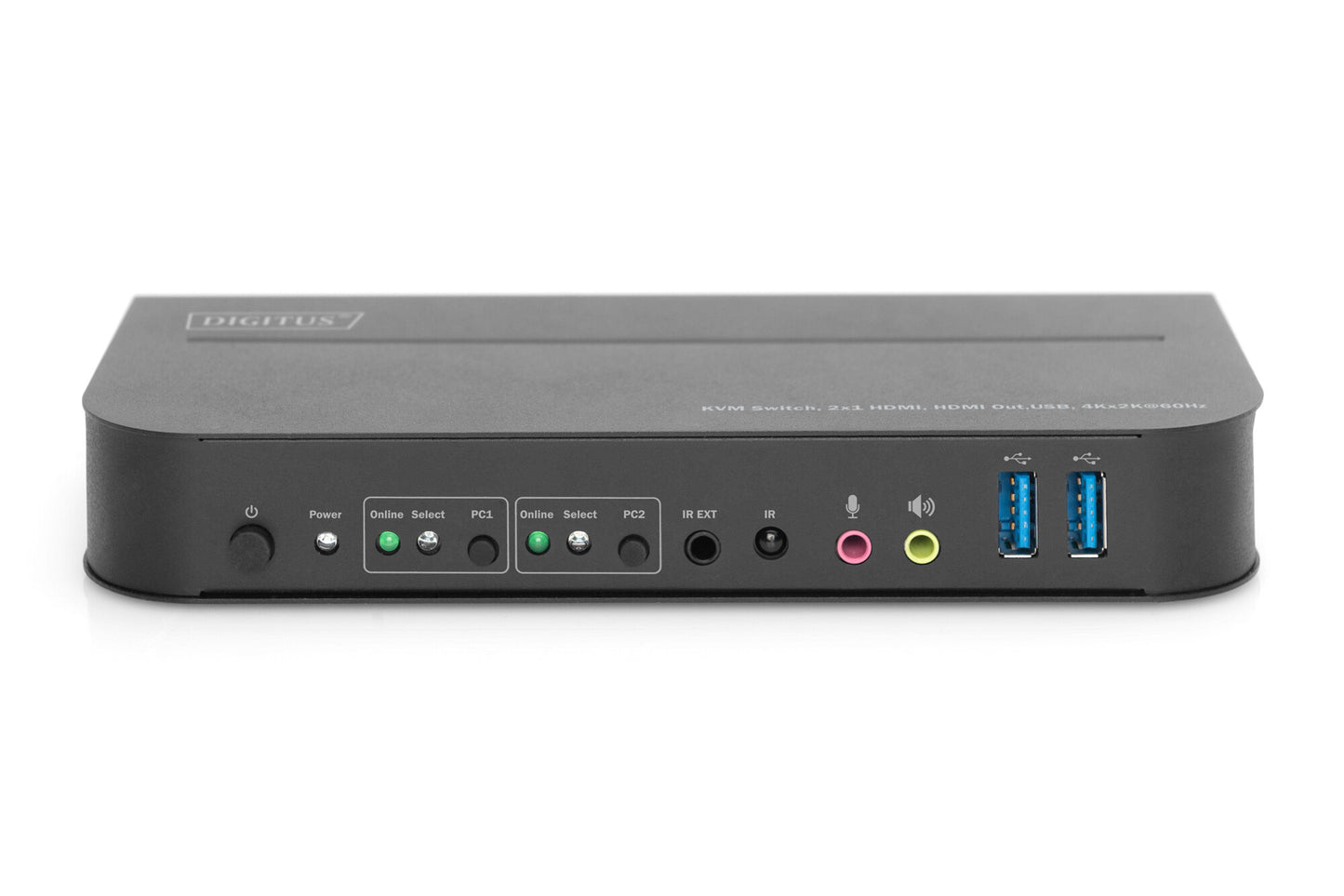 Digitus DS-12874 KVM-switchar Svart